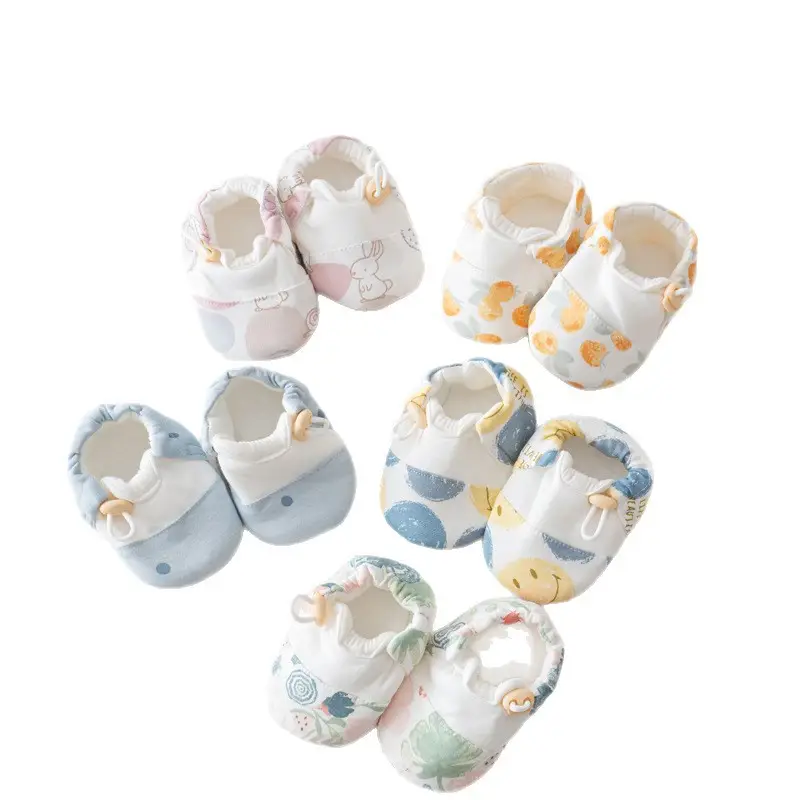 Baby Floral Shoes 0-3Y 6-1Y Non-Slip Soft Soled