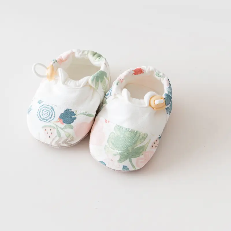 Baby Floral Shoes 0-3Y 6-1Y Non-Slip Soft Soled