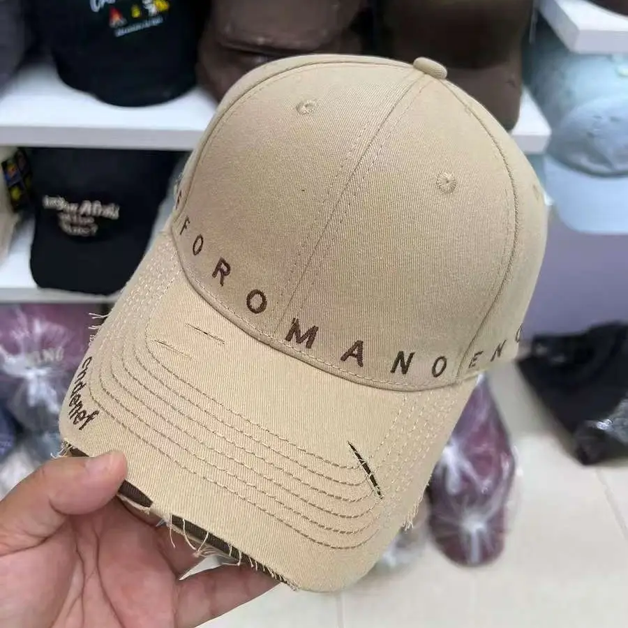 Women's Grey Nike Cap with Letter Embroidery - Image 10