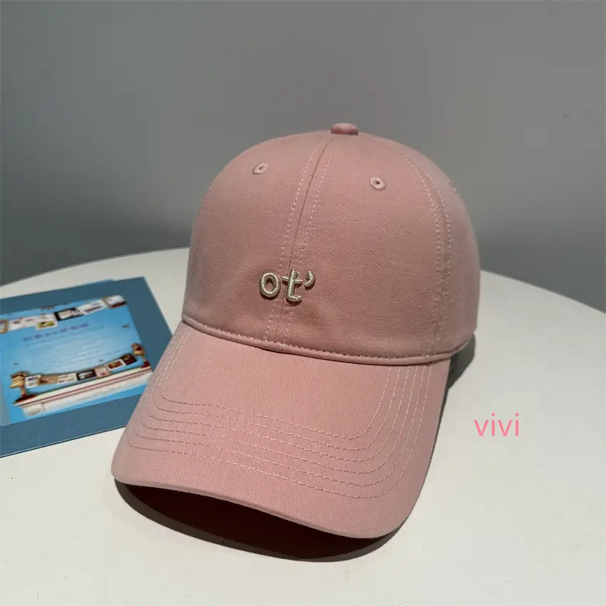 Korean Style Ot Embroidered Baseball Cap for Men Women - Image 7