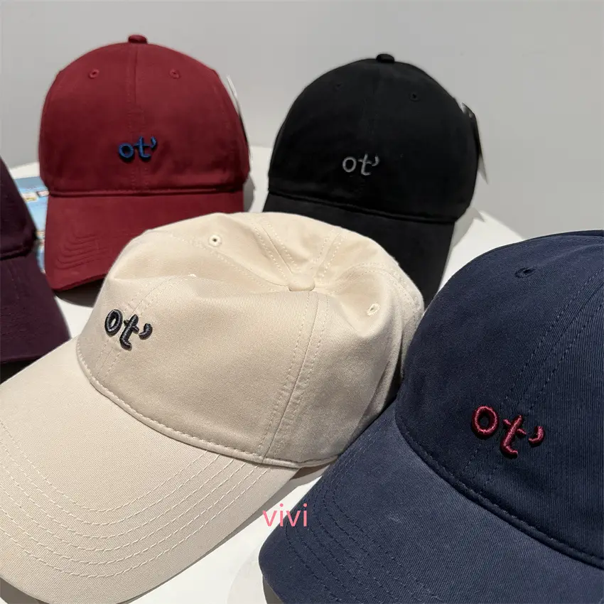 Korean Style Ot Embroidered Baseball Cap for Men Women — feature 3