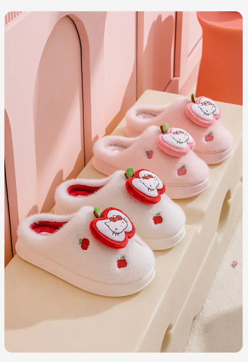 Winter Cotton Slippers for Home Plush Women's Home Cotton Slippers for Women Cute Non-Slip 2025 New Cartoon Indoor Warmth — feature 18