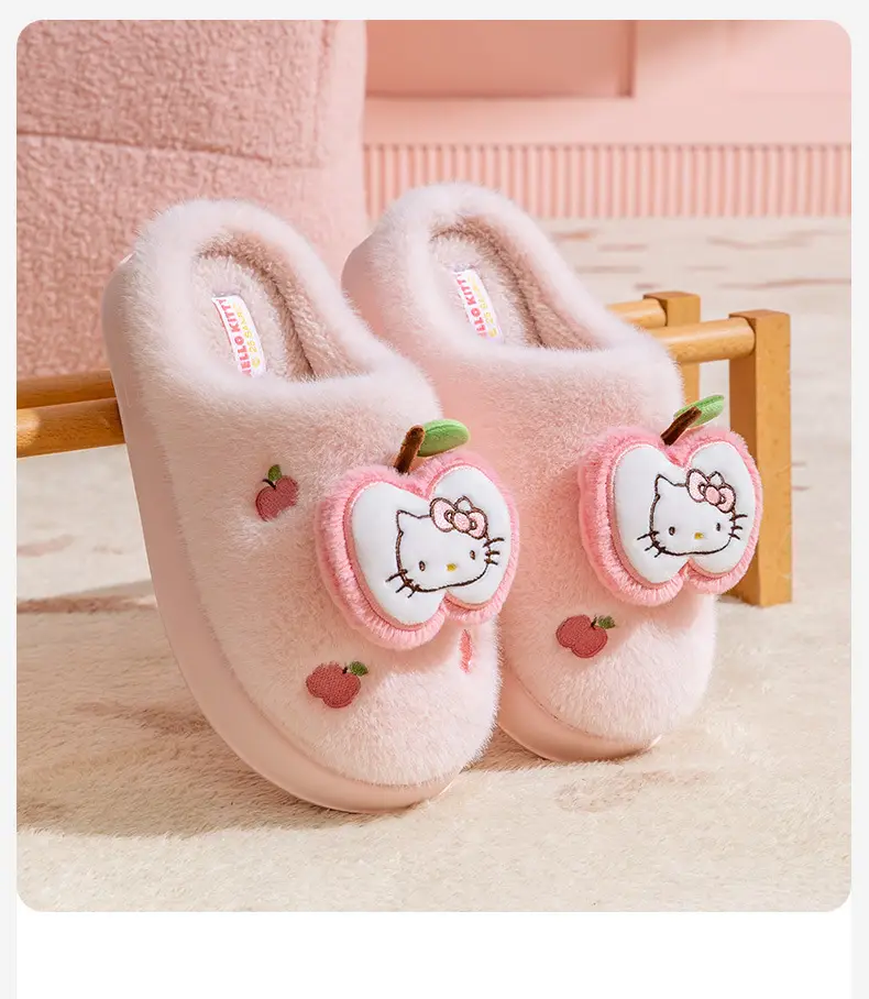 Winter Cotton Slippers for Home Plush Women's Home Cotton Slippers for Women Cute Non-Slip 2025 New Cartoon Indoor Warmth — feature 2