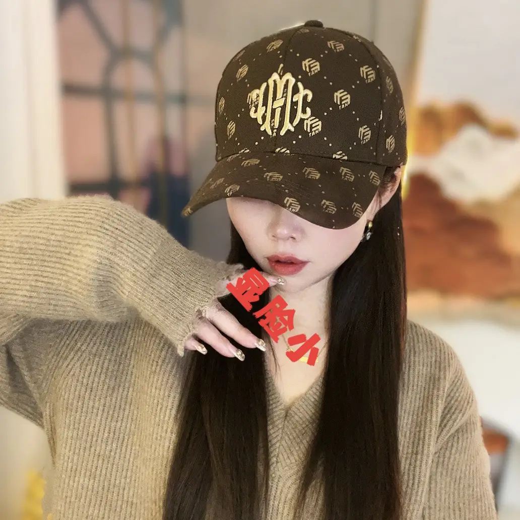 Women Embroidered Baseball Cap Spring Summer Sun Protection - Image 7