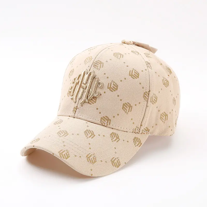 Women Embroidered Baseball Cap Spring Summer Sun Protection - Image 3