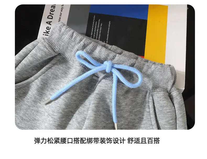 Korean Style Spring and Autumn New Children's Outfit 2026 Fashionable Boys and Girls Sweatshirt Set Children's Spring Sports Clothing — feature 19