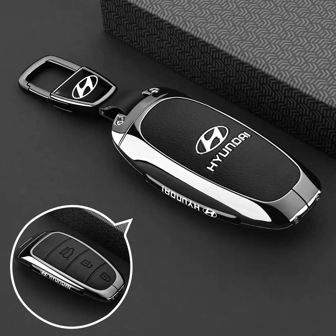 Suitable for Modern Festa Key Cover Elantra Ix35 Shengda Famous Turandong Ix25 Car Buckle Shell — feature 12