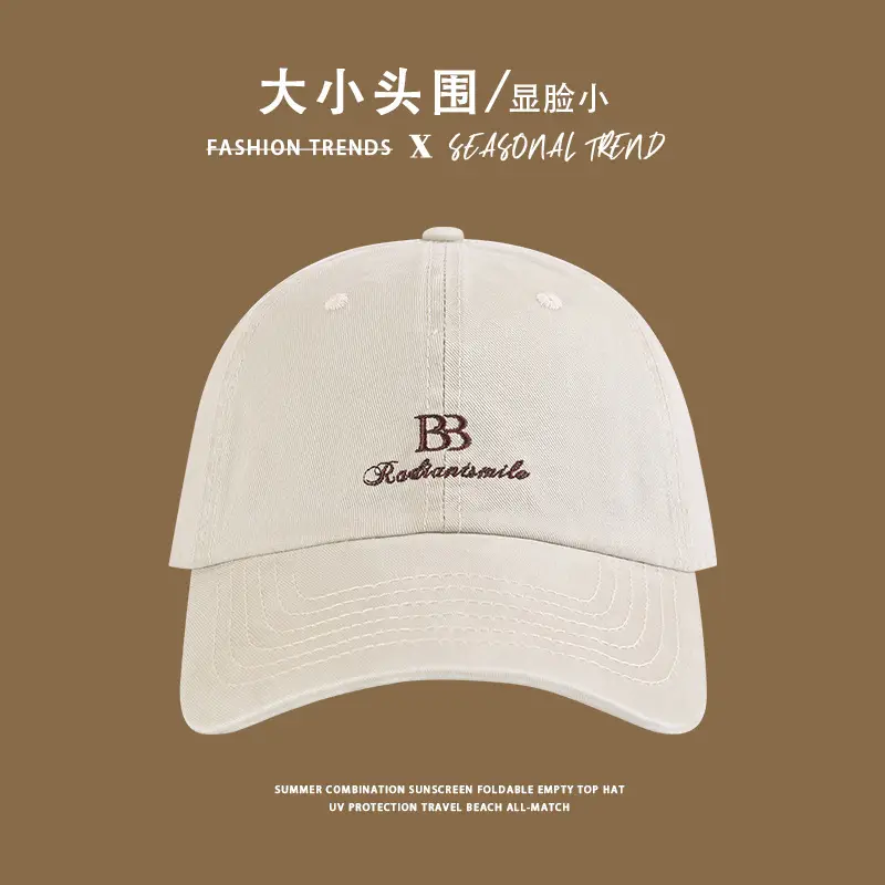 Women 2025 Face Slimming Baseball Cap with Wide Brim & Deep Crown — feature 10