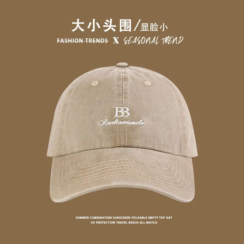 Women 2025 Face Slimming Baseball Cap with Wide Brim & Deep Crown — feature 6