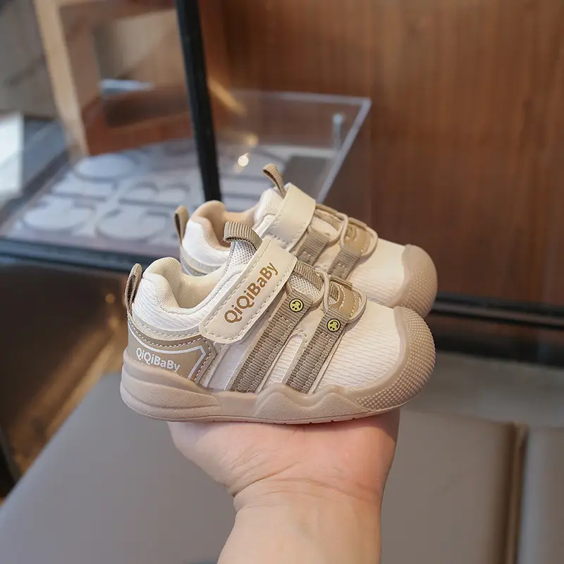 Baby Toddler Shoes Men's Spring and Autum Baby Shoes Soft Sole Non-Slip 0 to 1-3 Years Old Girls' Shoes Non-Falling Breathable Shoes - Image 2
