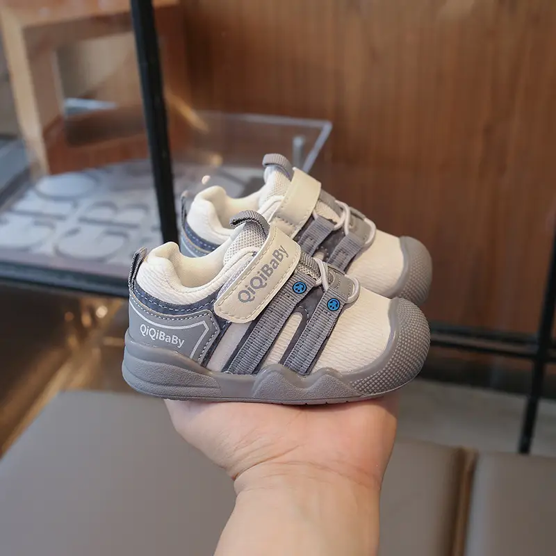 Baby Toddler Shoes Men's Spring and Autum Baby Shoes Soft Sole Non-Slip 0 to 1-3 Years Old Girls' Shoes Non-Falling Breathable Shoes - Image 3