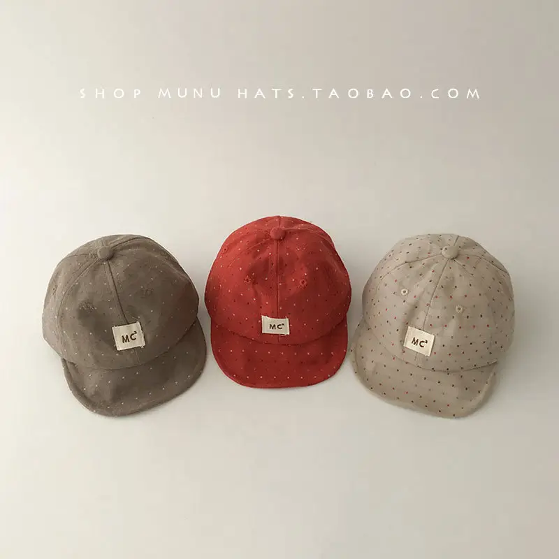 Baby Hats Spring Fall Soft Brim Peaked Cap Korean Style - Image 7