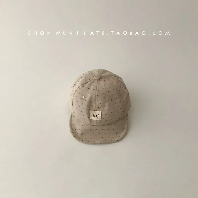Baby Hats Spring Fall Soft Brim Peaked Cap Korean Style — feature 10