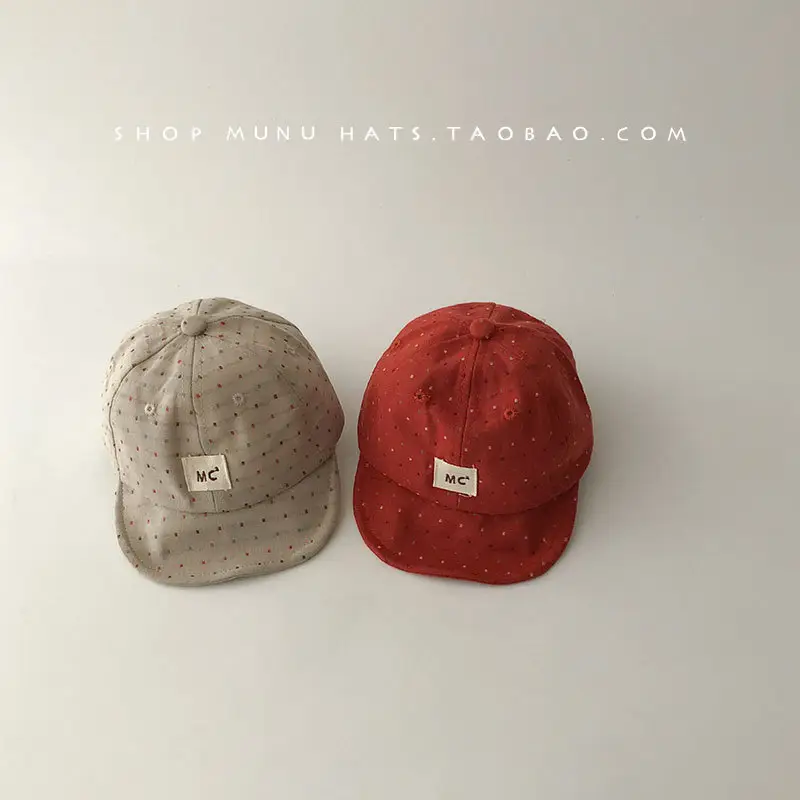 Baby Hats Spring Fall Soft Brim Peaked Cap Korean Style — feature 2