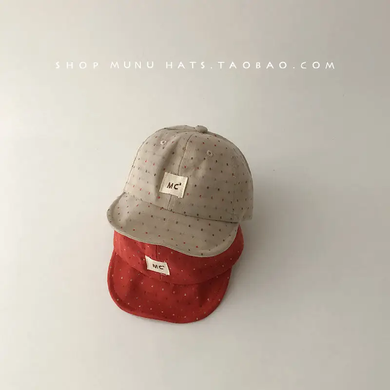 Baby Hats Spring Fall Soft Brim Peaked Cap Korean Style — feature 4