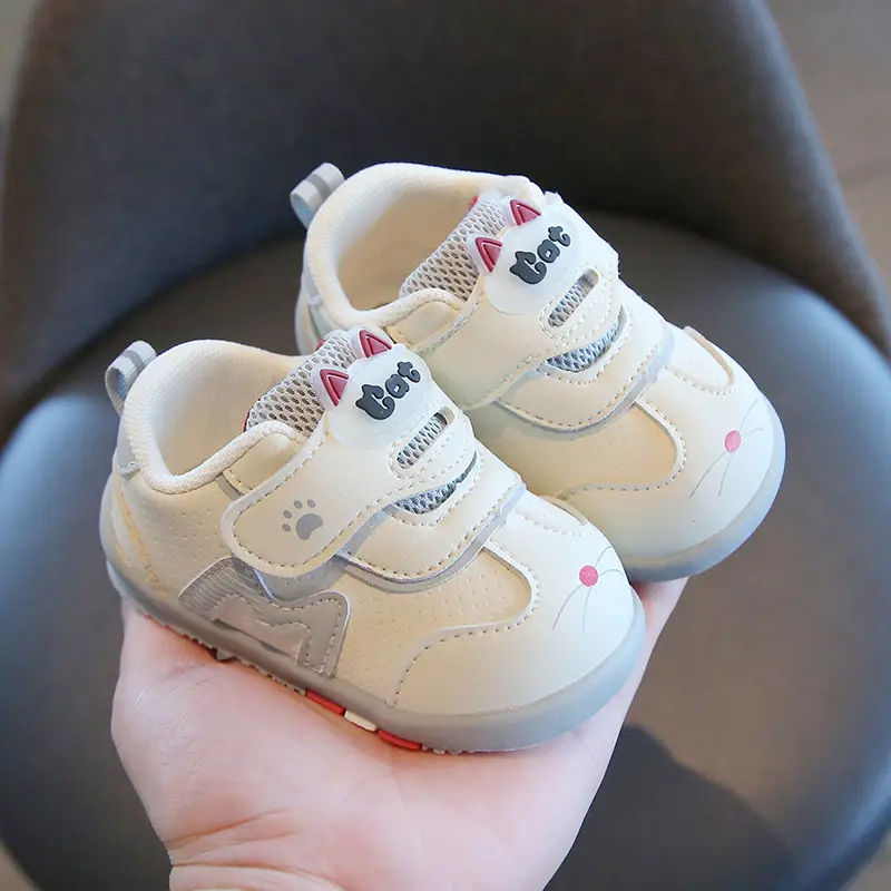 Baby Velcro Shoes for Boys 0-2Yr Soft Non-Slip