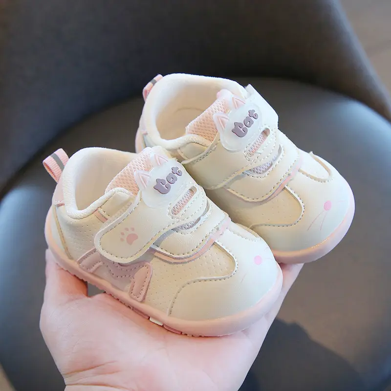 Baby Velcro Shoes for Boys 0-2Yr Soft Non-Slip