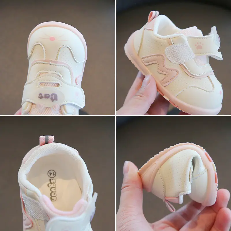 Baby Velcro Shoes for Boys 0-2Yr Soft Non-Slip
