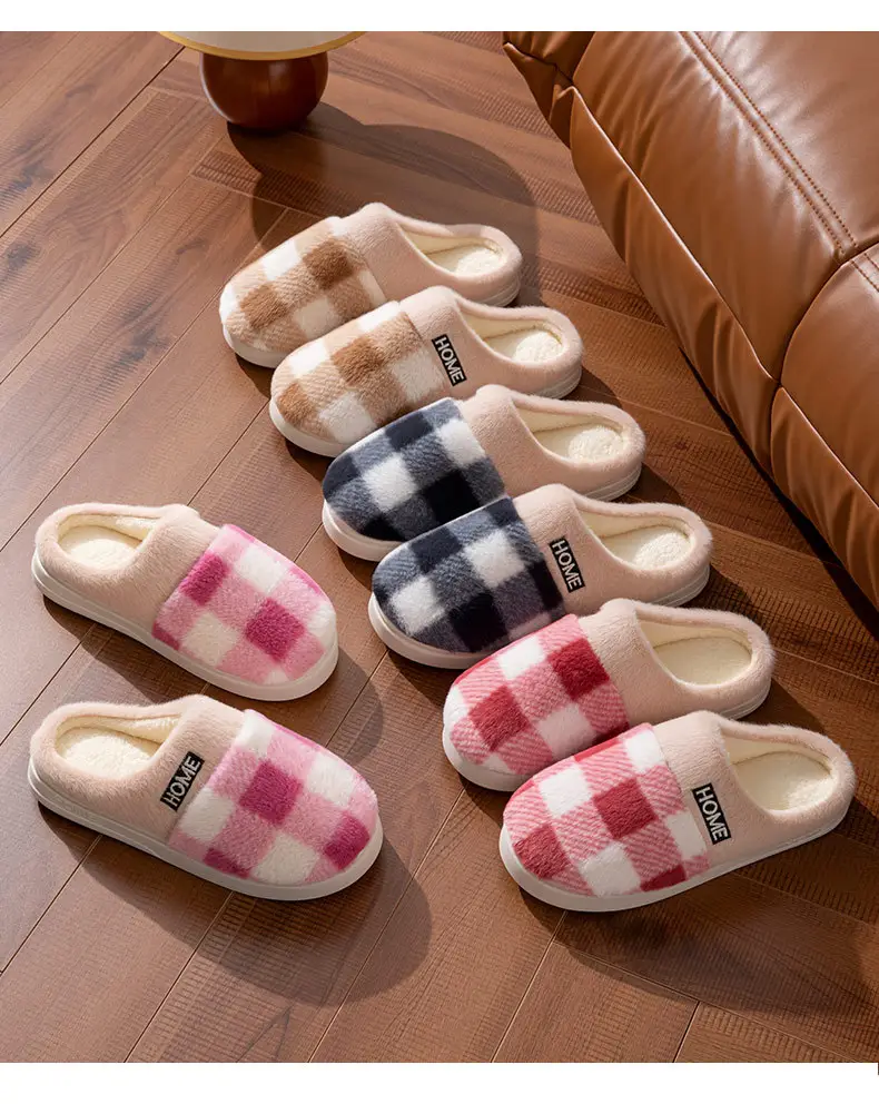 Women's Winter Plush Slippers Home Warm Non-Slip — feature 3