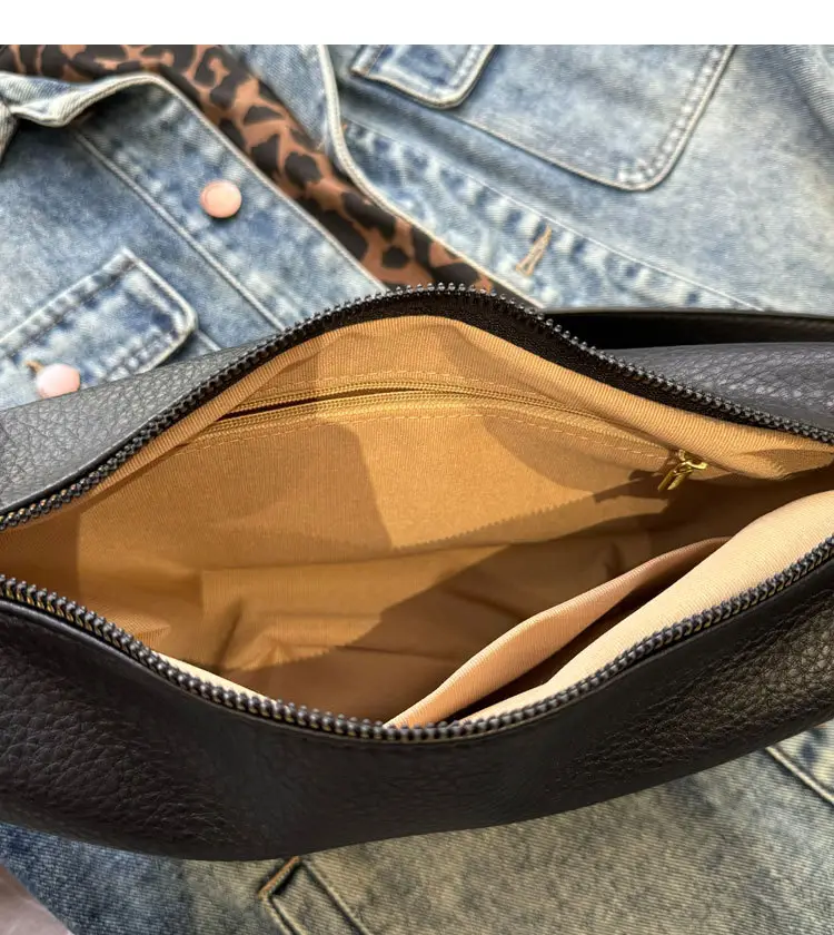 Women's Ins Korean Style Shoulder Crossbody Bag Soft Leather — feature 9