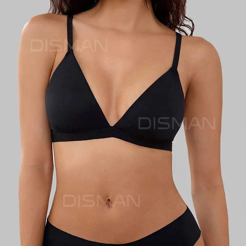 Skim* Triangle Cup Wireless Backless Women's Bra for Small Busts, No Padding, Deep V Sexy French Bra