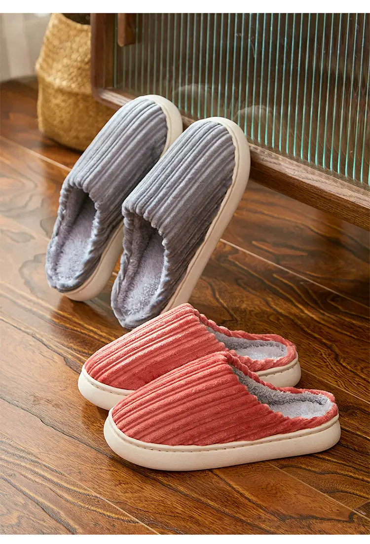 2025 Winter Warm Plush Cotton Slippers for Men Women — feature 21
