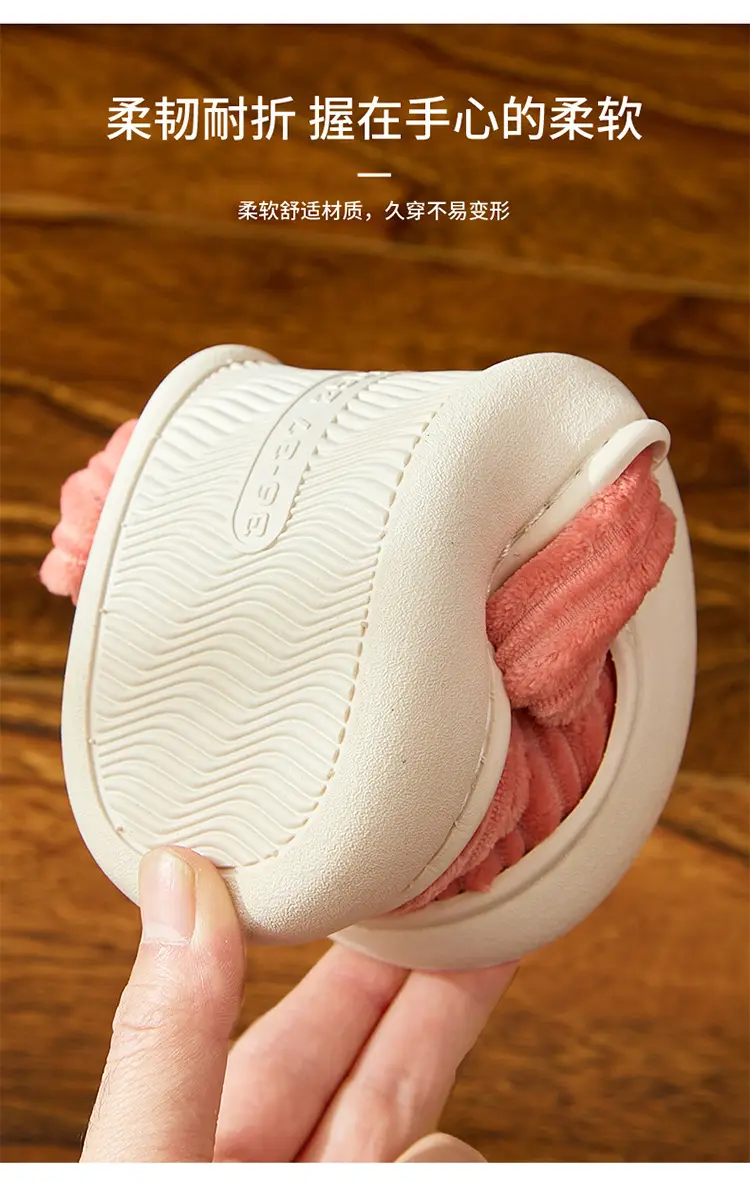 2025 Winter Warm Plush Cotton Slippers for Men Women — feature 9