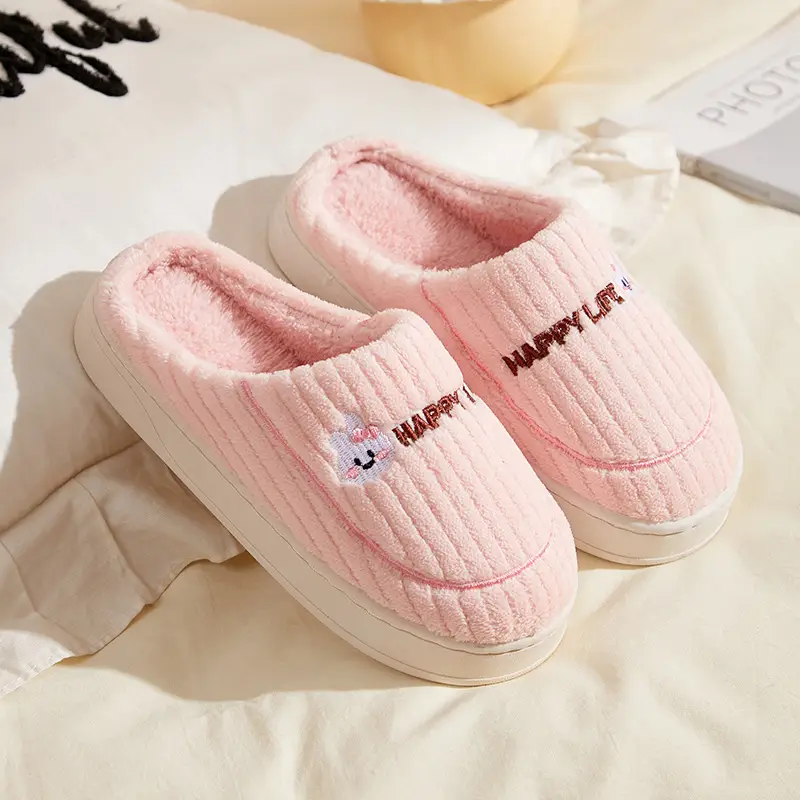 2025 Winter Warm Plush Cotton Slippers for Men Women - Image 18