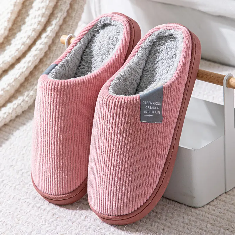 2025 Winter Warm Plush Cotton Slippers for Men Women - Image 6