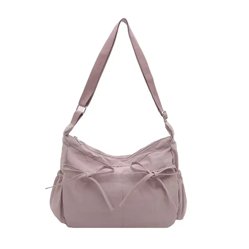 Lightweight Crossbody Bag with Bow Design for Women - Image 9