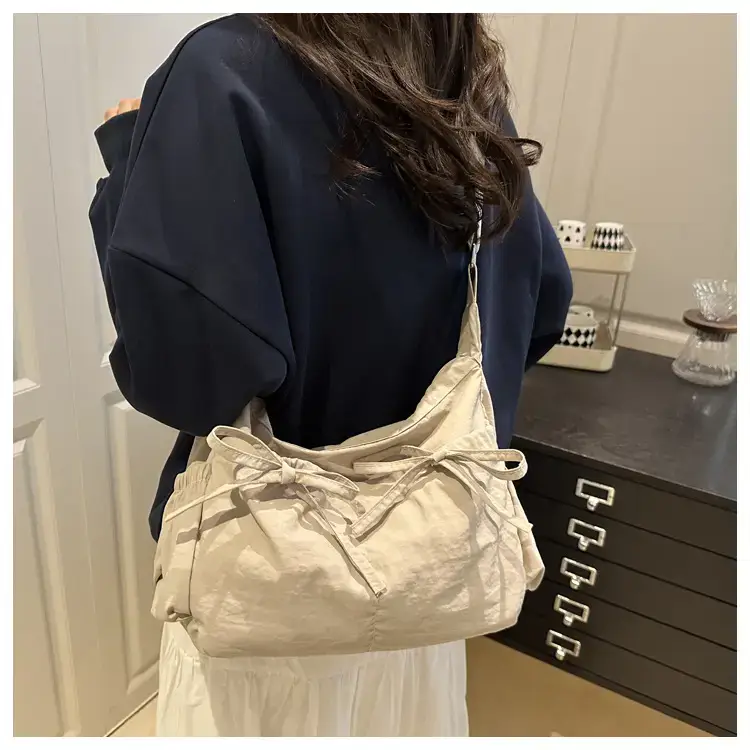 Lightweight Crossbody Bag with Bow Design for Women — feature 10