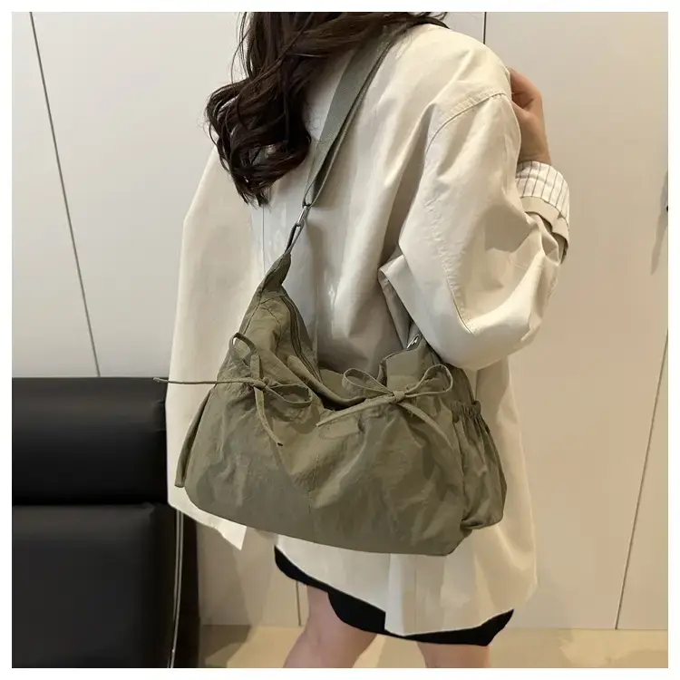 Lightweight Crossbody Bag with Bow Design for Women — feature 14