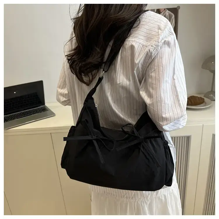 Lightweight Crossbody Bag with Bow Design for Women — feature 15