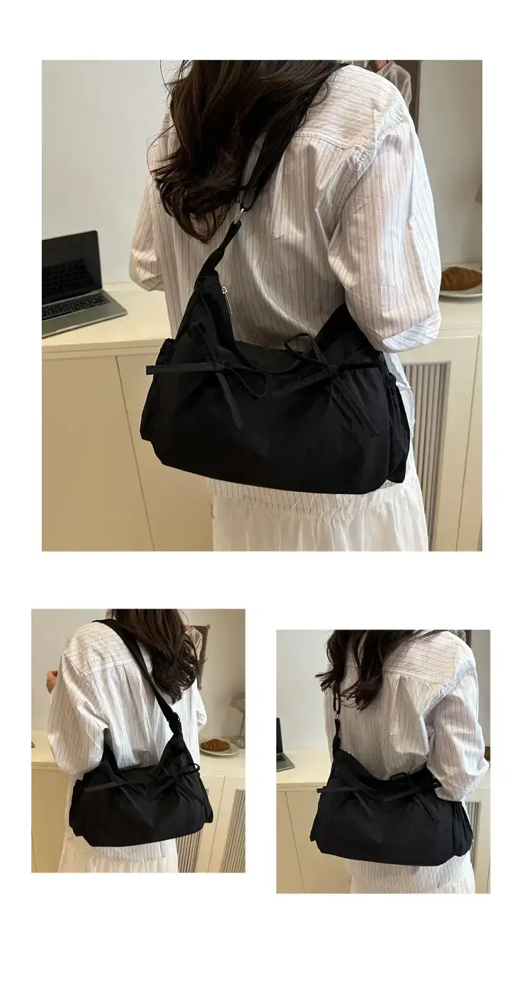 Lightweight Crossbody Bag with Bow Design for Women — feature 17