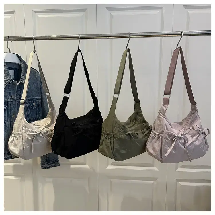 Lightweight Crossbody Bag with Bow Design for Women — feature 21