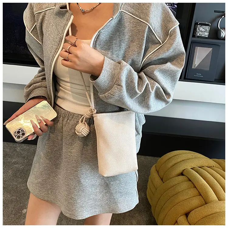 Candy Color Pebbled Mini Phone Bag 2025 — feature 15