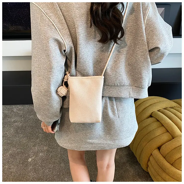 Candy Color Pebbled Mini Phone Bag 2025 — feature 16