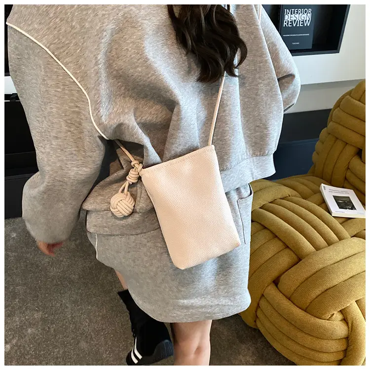 Candy Color Pebbled Mini Phone Bag 2025 — feature 17