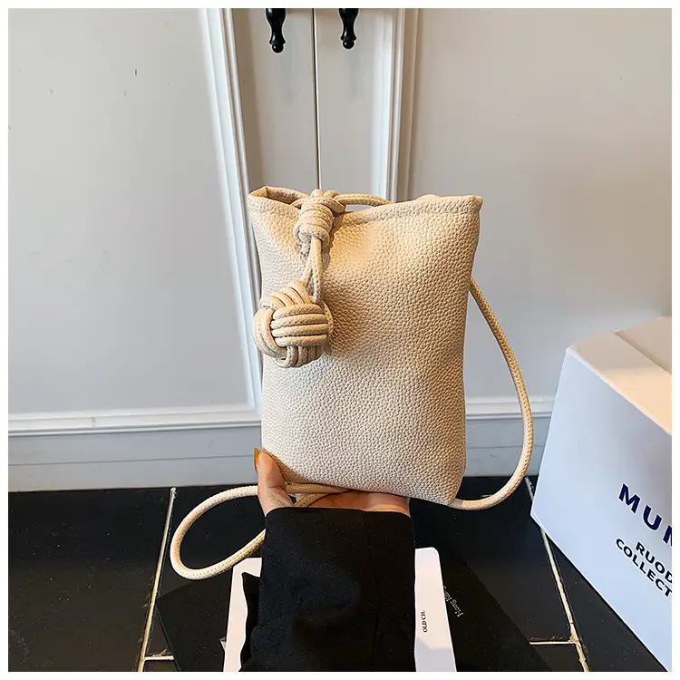 Candy Color Pebbled Mini Phone Bag 2025 — feature 29