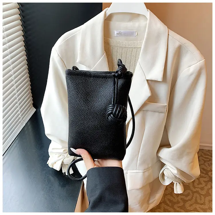 Candy Color Pebbled Mini Phone Bag 2025 — feature 30