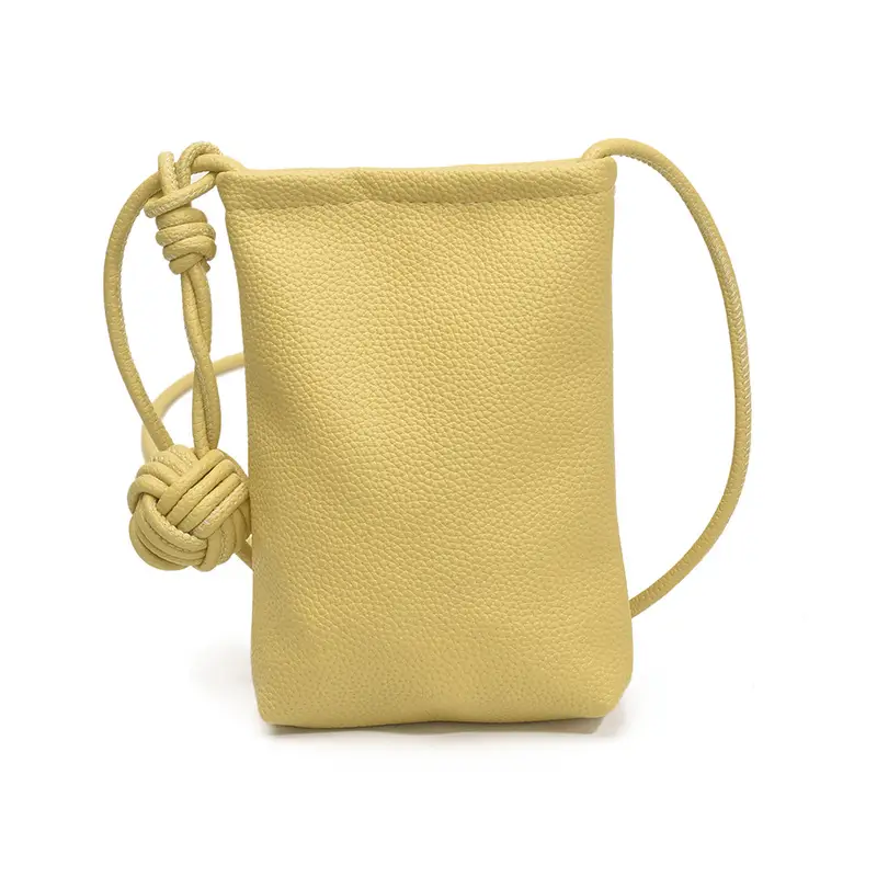 Candy Color Pebbled Mini Phone Bag 2025 - Image 4