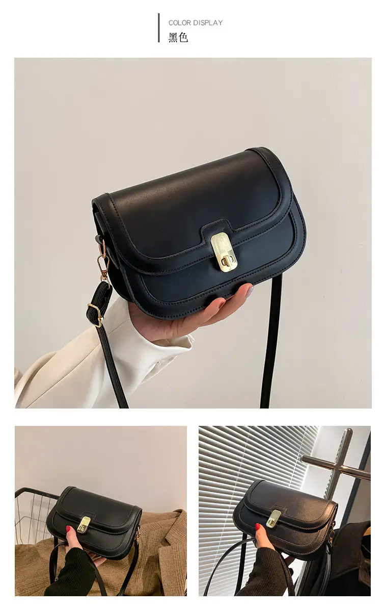 Textured Crossbody Bag for Women 2022 New Trendy Fashion Retro Underarm Small Square Bag Autumn Popular Shoulder Bag Crossbody Bag — feature 13