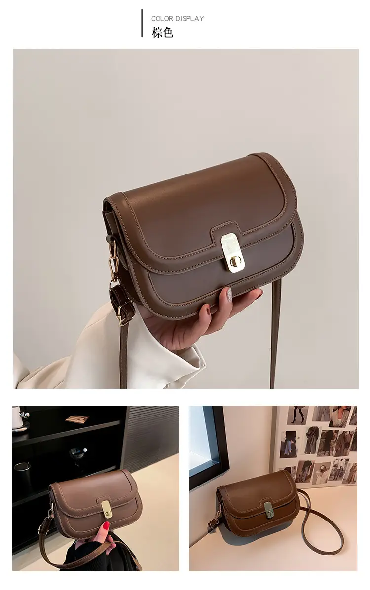 Textured Crossbody Bag for Women 2022 New Trendy Fashion Retro Underarm Small Square Bag Autumn Popular Shoulder Bag Crossbody Bag — feature 14
