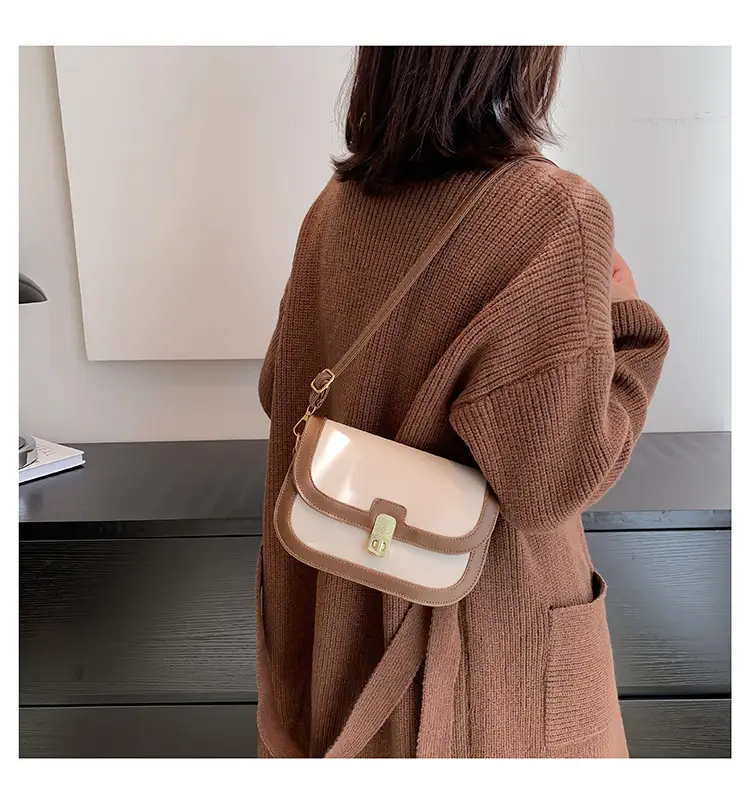 Textured Crossbody Bag for Women 2022 New Trendy Fashion Retro Underarm Small Square Bag Autumn Popular Shoulder Bag Crossbody Bag — feature 18