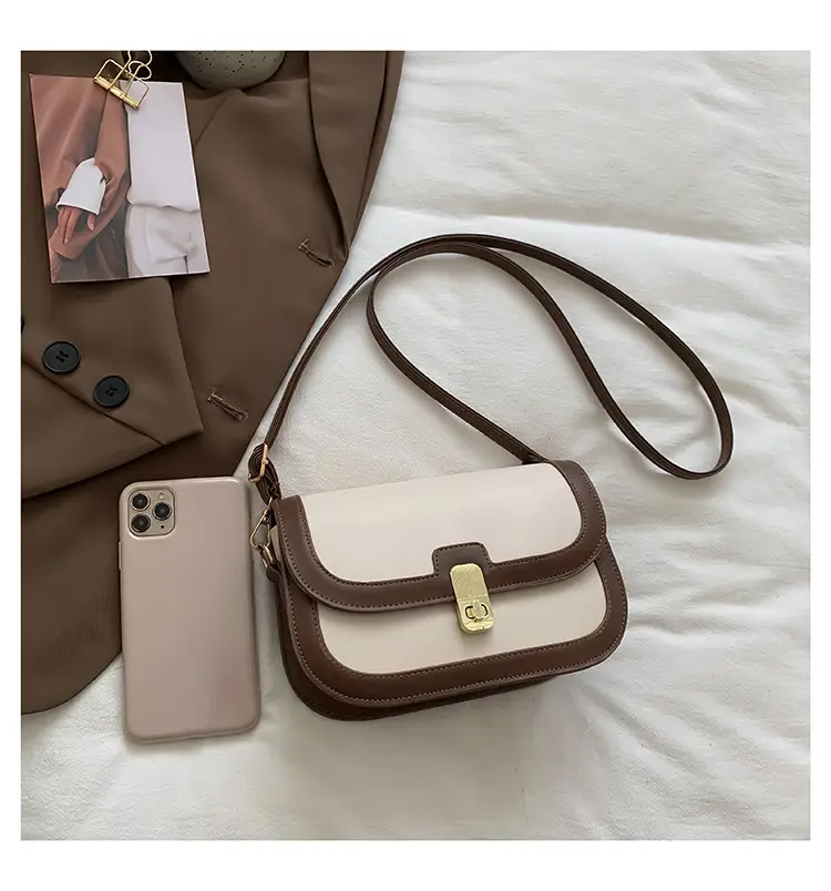 Textured Crossbody Bag for Women 2022 New Trendy Fashion Retro Underarm Small Square Bag Autumn Popular Shoulder Bag Crossbody Bag — feature 26