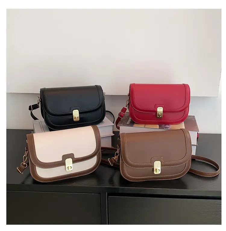 Textured Crossbody Bag for Women 2022 New Trendy Fashion Retro Underarm Small Square Bag Autumn Popular Shoulder Bag Crossbody Bag — feature 9