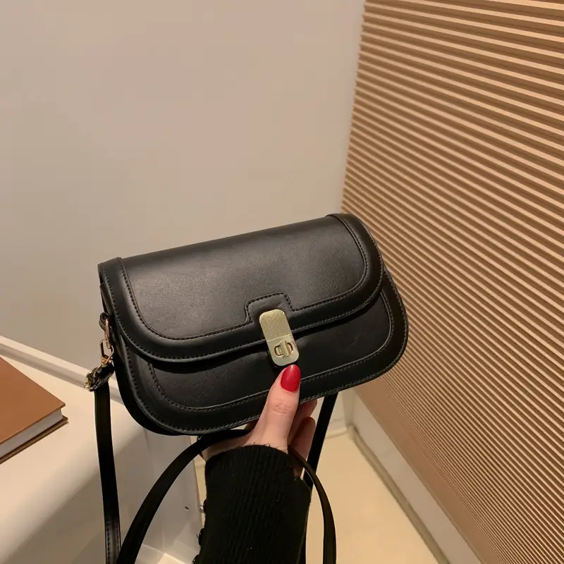 Textured Crossbody Bag for Women 2022 New Trendy Fashion Retro Underarm Small Square Bag Autumn Popular Shoulder Bag Crossbody Bag - Image 2