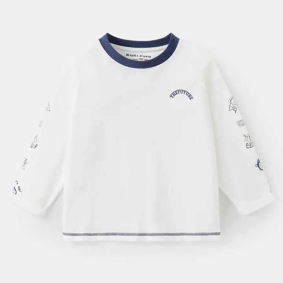Girls Pink Cotton Long Sleeve T-Shirt with Crossbody Bag - Image 6