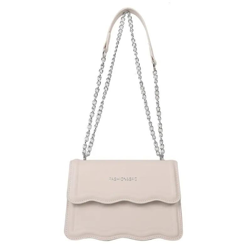 Orange Wave Chain Crossbody Bag for Women 2025 - Image 9