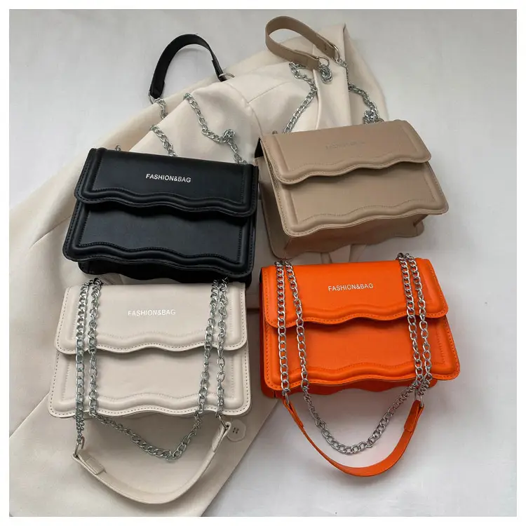 Orange Wave Chain Crossbody Bag for Women 2025 — feature 29